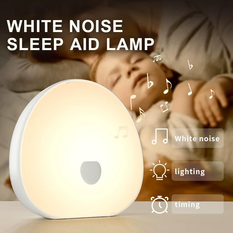 RGB Sleep White Noise Machine  - Baby Sound Machine White recension och pris