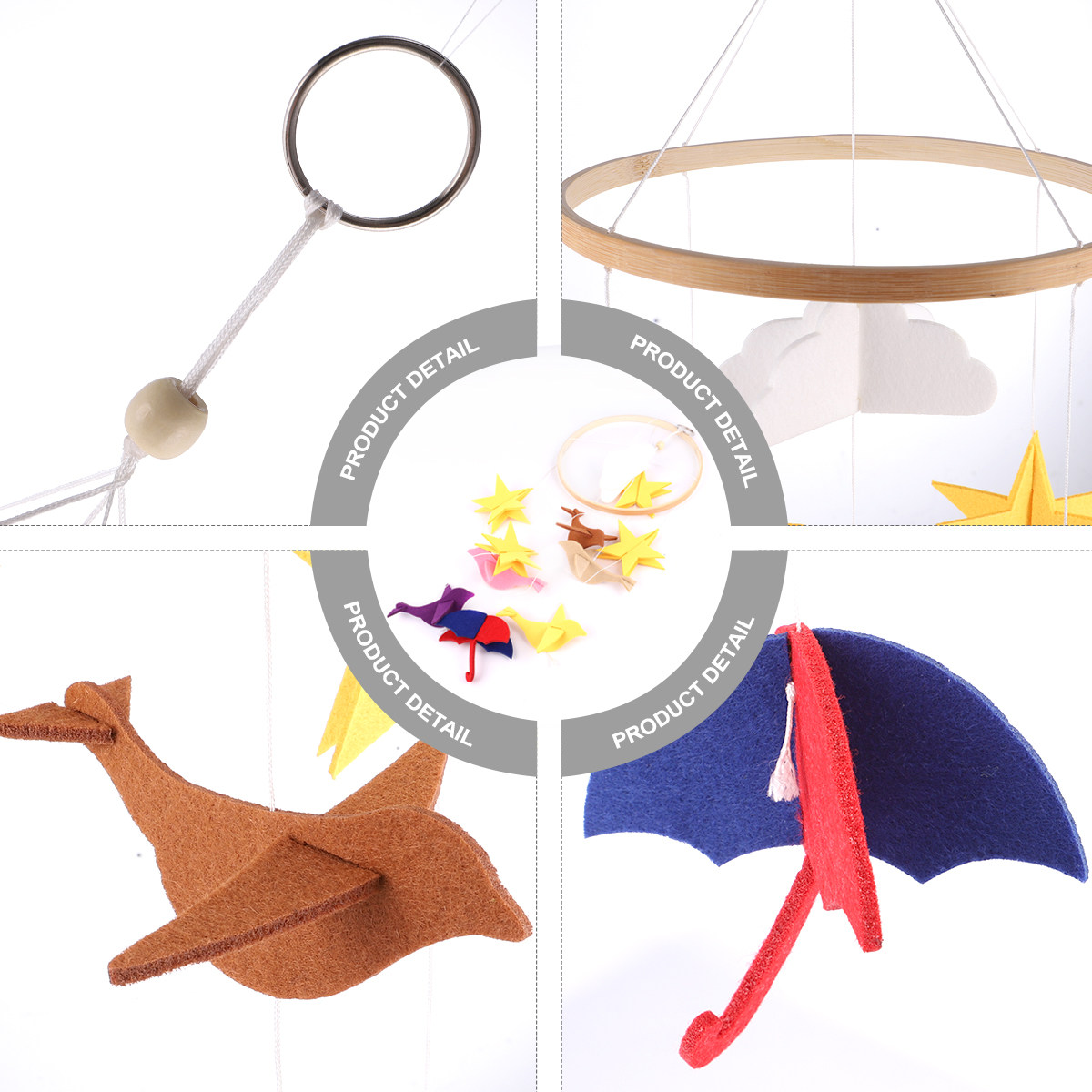 1Pcs Baby Crib Hanging Ornamen - Baby Nursery Hanging Decor recension och pris
