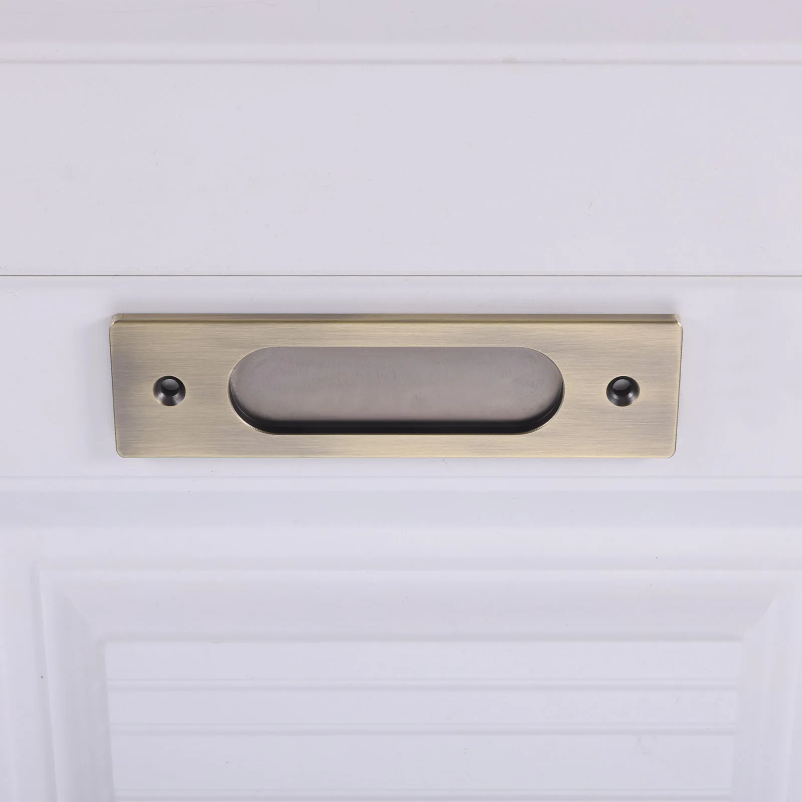 1pc Sliding Door Handle w/scre - Drawer Dresser White recension och pris