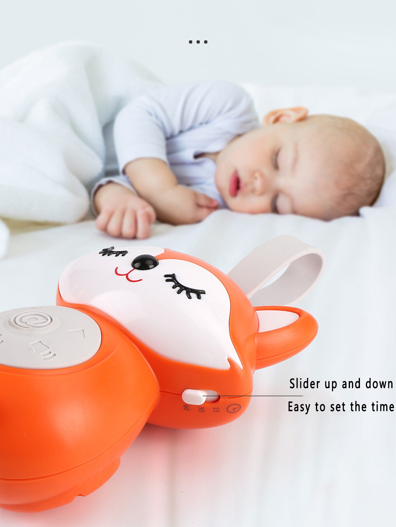 Baby White Noise & Lullaby Sou - Baby Sound Machine White recension och pris