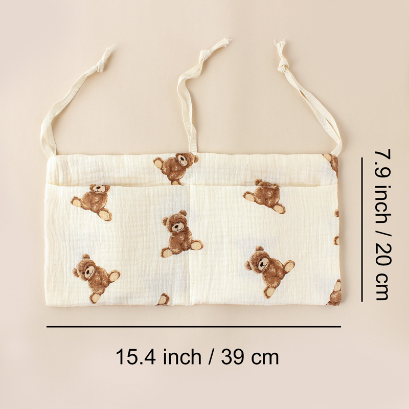 Muslin Baby Crib Organizer Cot - Baby Nursery Organization Ideas recension och pris
