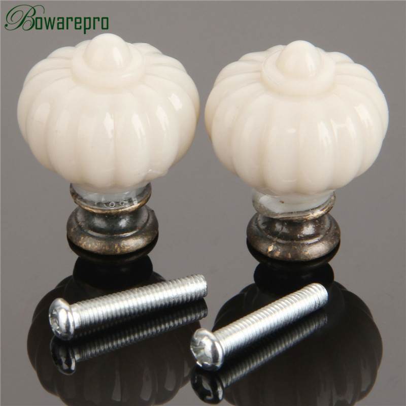 1Pc Acrylic Ivory White Pumpki - Drawer Dresser White recension och pris