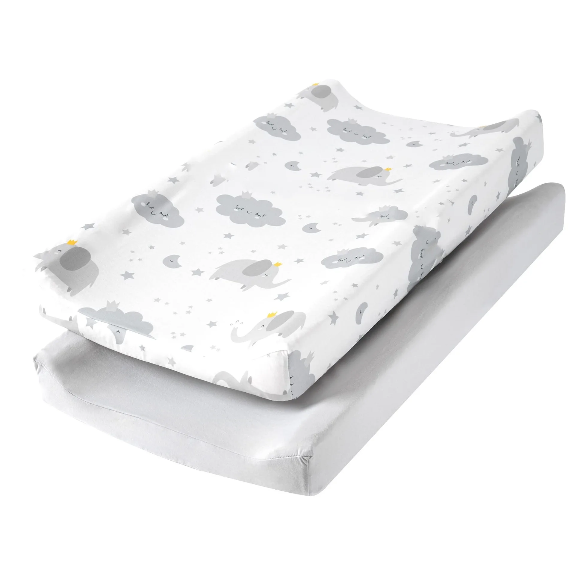 2Pc Baby Changing Pad Cover, S - Changing Table Topper recension och pris