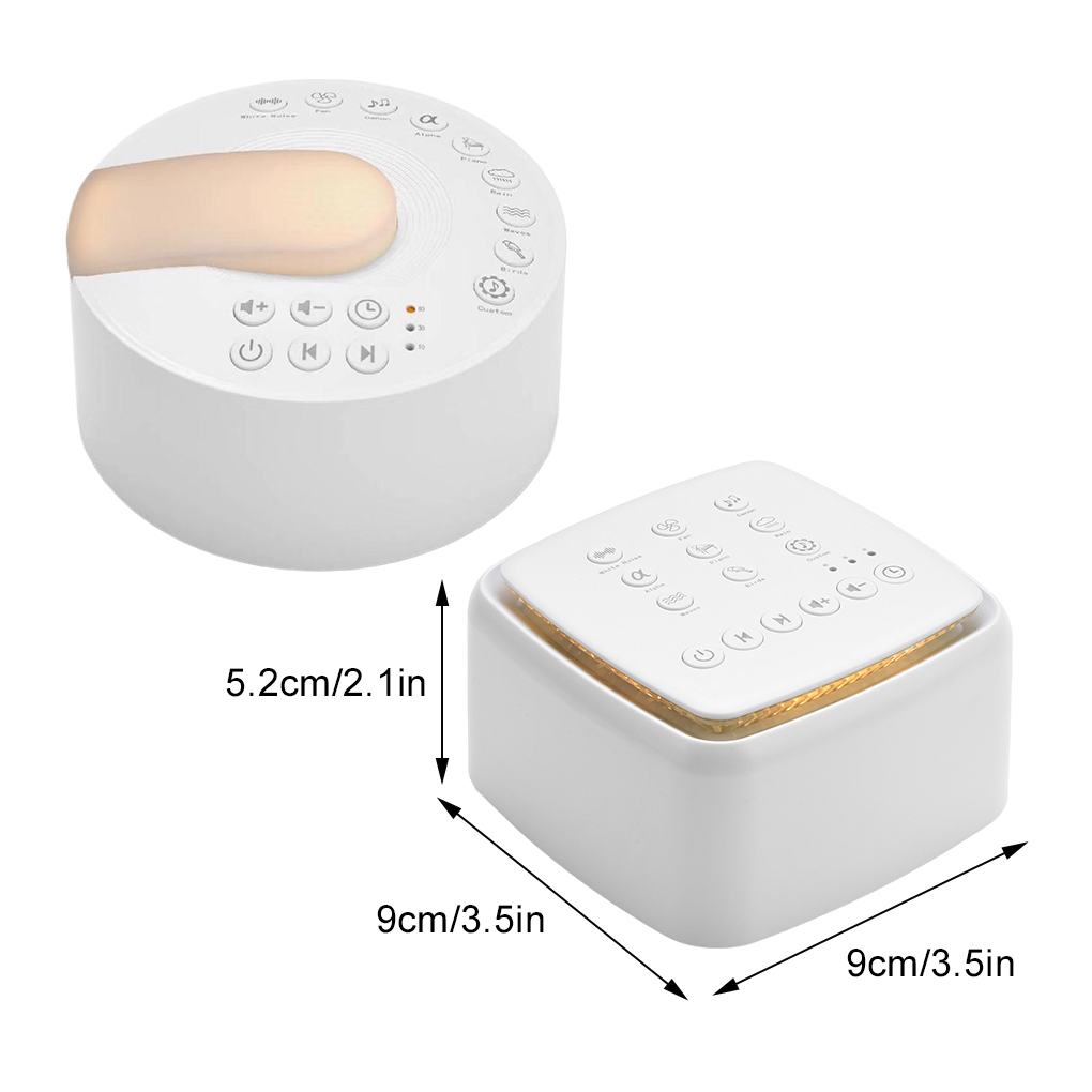 Rechargeable White Noise Machi - Baby Sound Machine White recension och pris