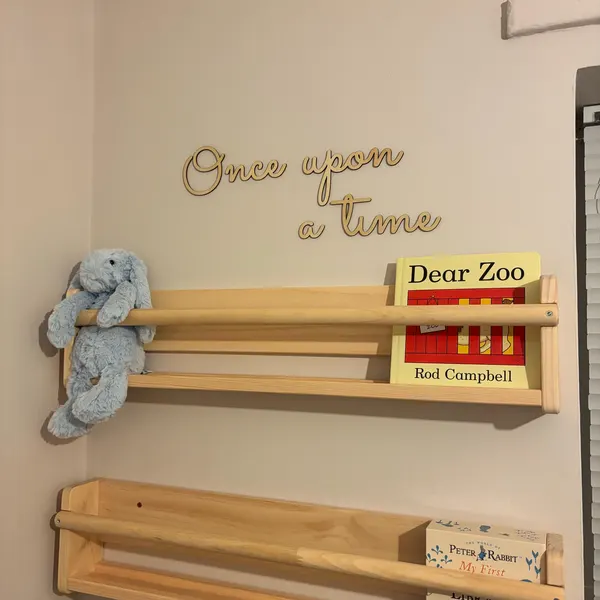 Once Upon A Time Wall Sign. Wo - Baby Nursery Quotes recension och pris