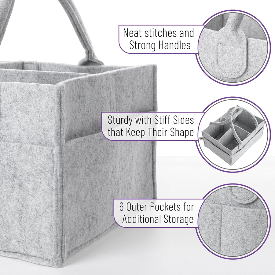 Baby Felt Storage Nursery Orga - Baby Nursery Organization Ideas recension och pris