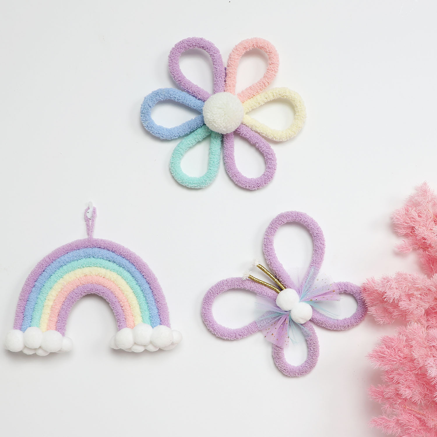 Nordic Rainbow Daisy Flower  B - Baby Nursery Girl Room recension och pris