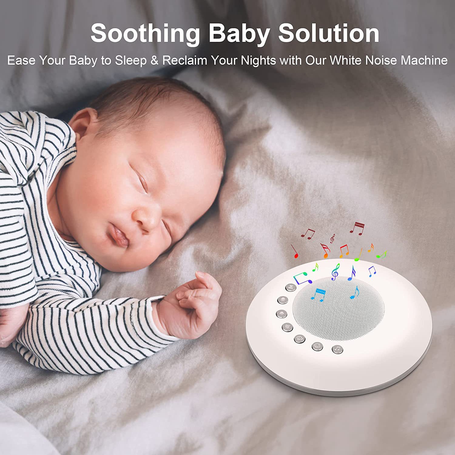 White Noise Sound Machine for  - Baby Sound Machine White recension och pris