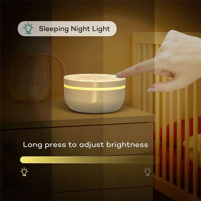 ABXF-Sleep White Noise Portabl - Baby Sound Machine White recension och pris