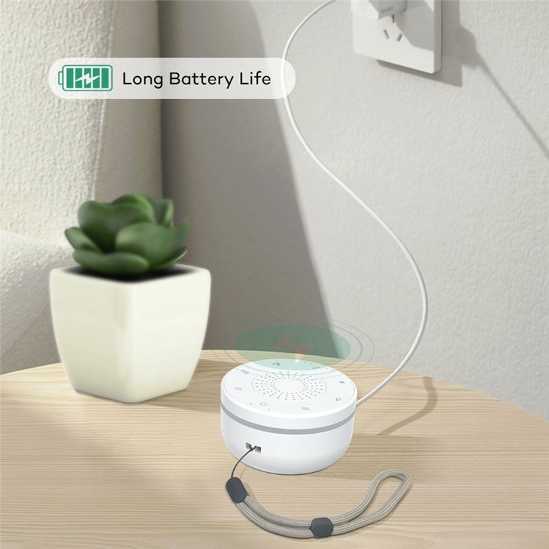 ABXF-Sleep White Noise Portabl - Baby Sound Machine White recension och pris