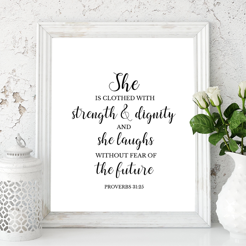 Bible Verses Quote Christian W - Baby Nursery Quotes recension och pris