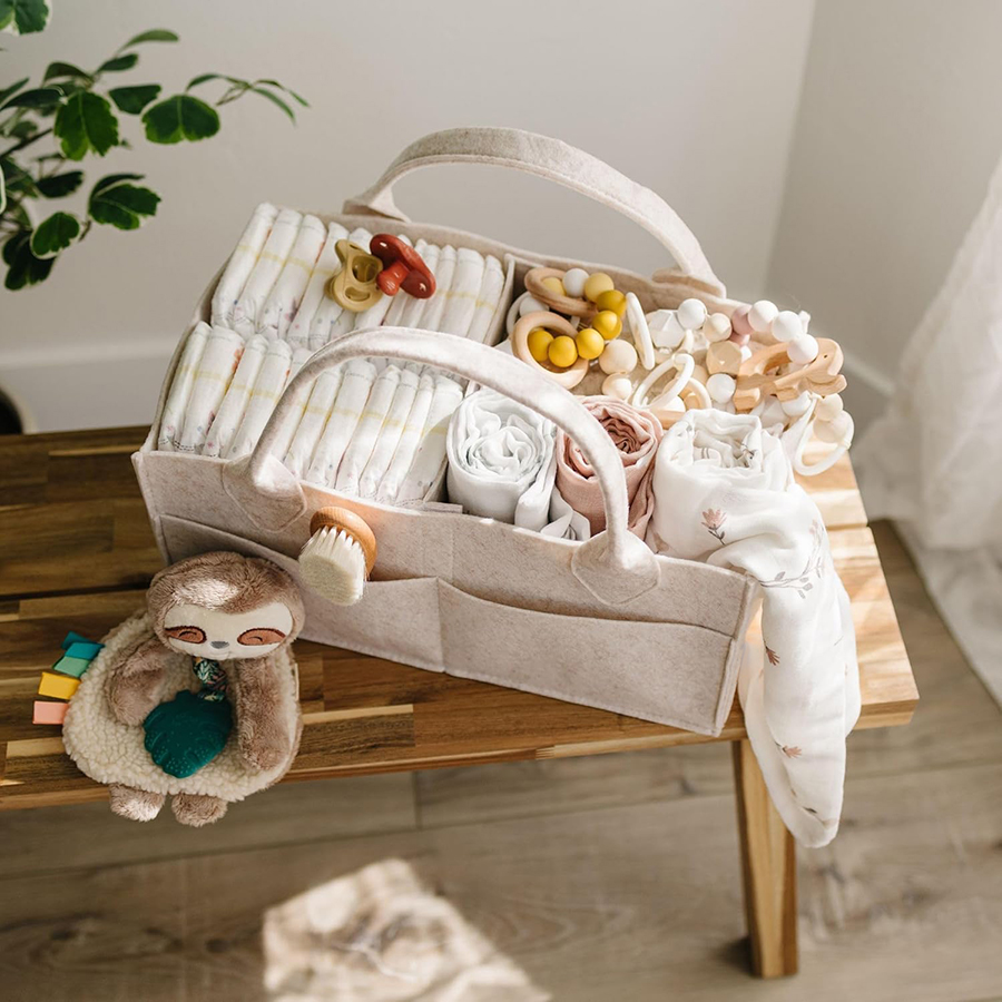Baby Diaper Ball Bag Organizer - Baby Nursery Organization Ideas recension och pris