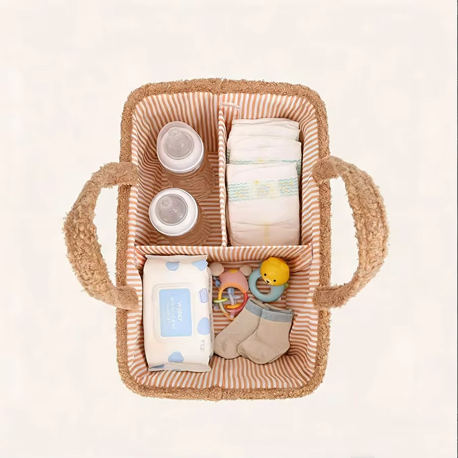 eddy Fleece Baby Diaper Caddy  - Baby Nursery Organization Ideas recension och pris