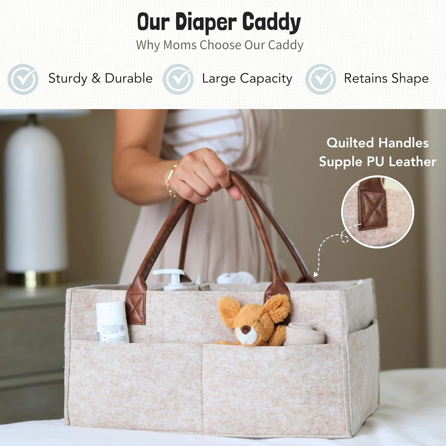 Baby Felt Storage Nursery Orga - Baby Nursery Organization Ideas recension och pris
