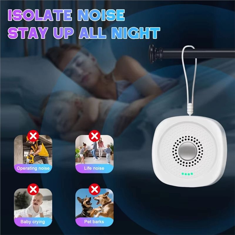 Newborn Baby Sleep Device Whit - Baby Sound Machine White recension och pris