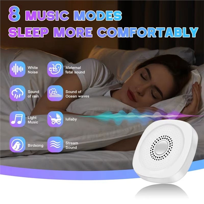 Newborn Baby Sleep Device Whit - Baby Sound Machine White recension och pris