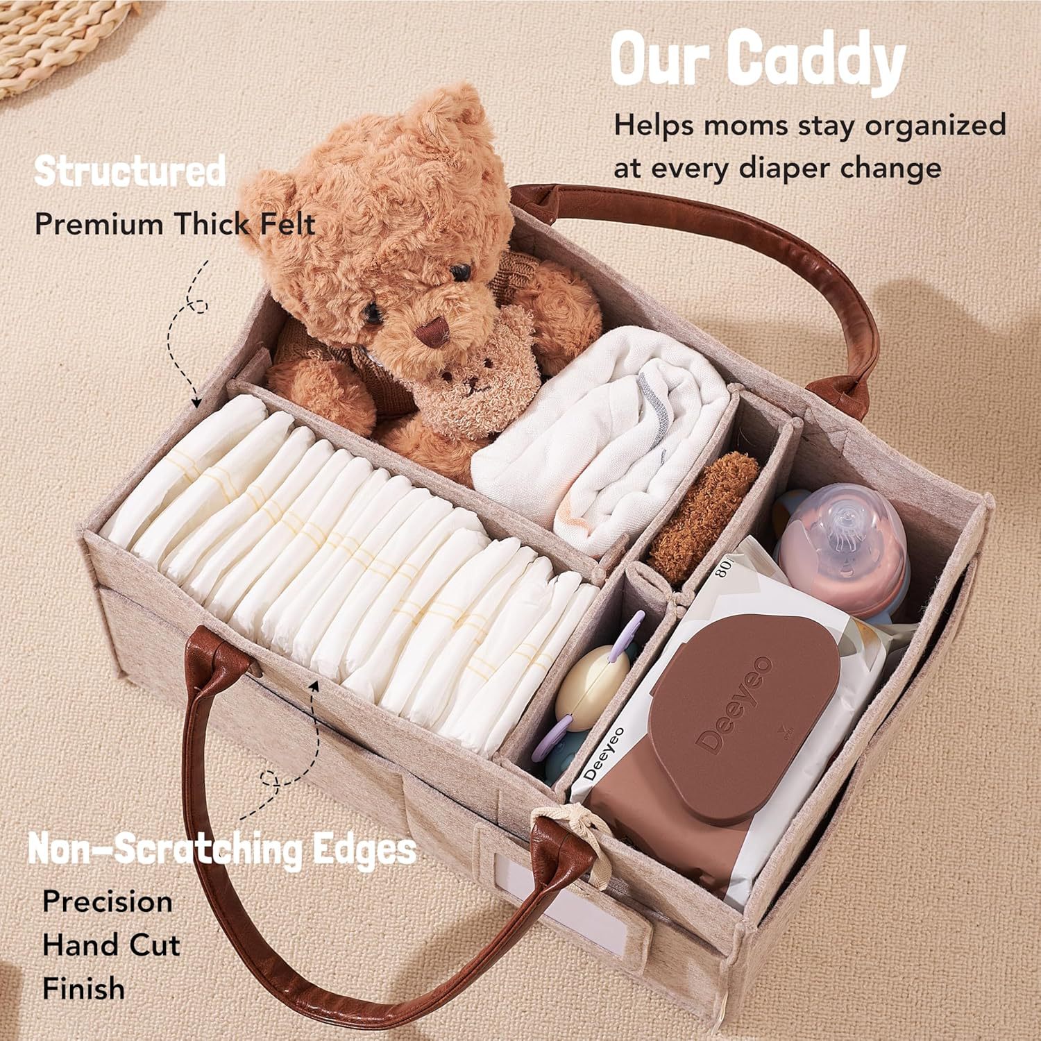 Baby Felt Storage Nursery Orga - Baby Nursery Organization Ideas recension och pris
