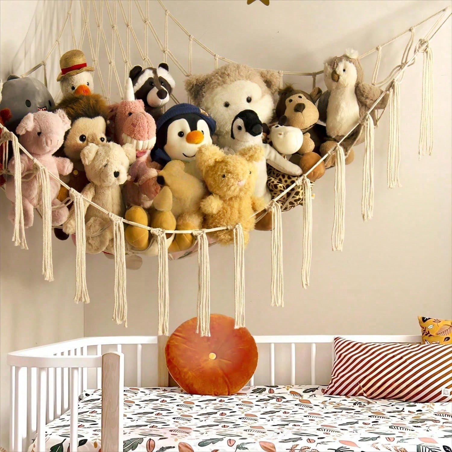 Toy Stuffed Animal Storage Ham - Baby Nursery Organization Ideas recension och pris