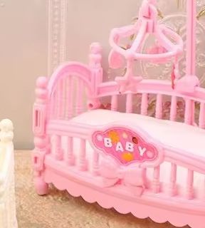 1:12 Dollhouse Miniature Mini  - Baby Nursery Products recension och pris