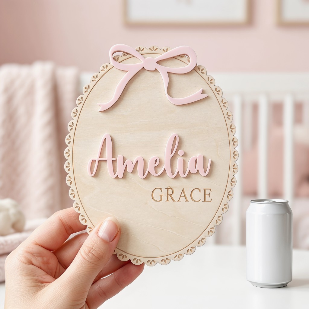 1Pc Custom Bow Lace Edge Baby  - Baby Nursery Products recension och pris