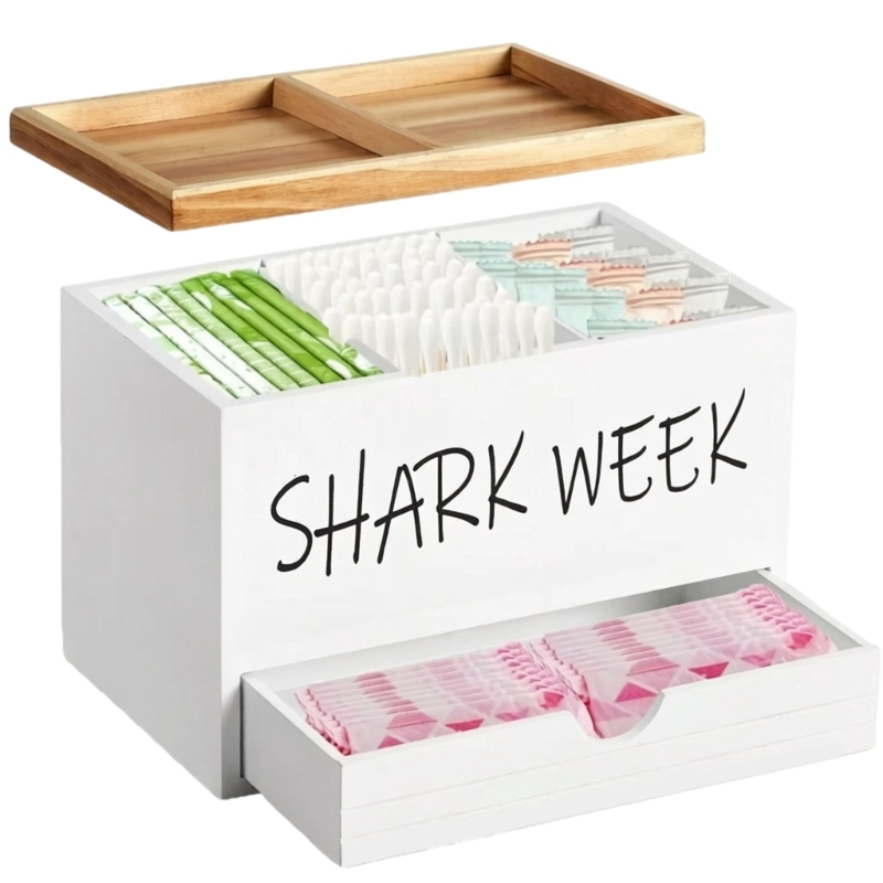 N5KC Dresser Top Storage Box W - Drawer Dresser White recension och pris