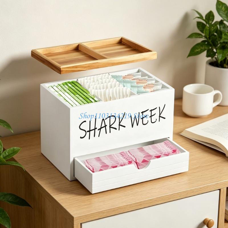 N5KC Dresser Top Storage Box W - Drawer Dresser White recension och pris
