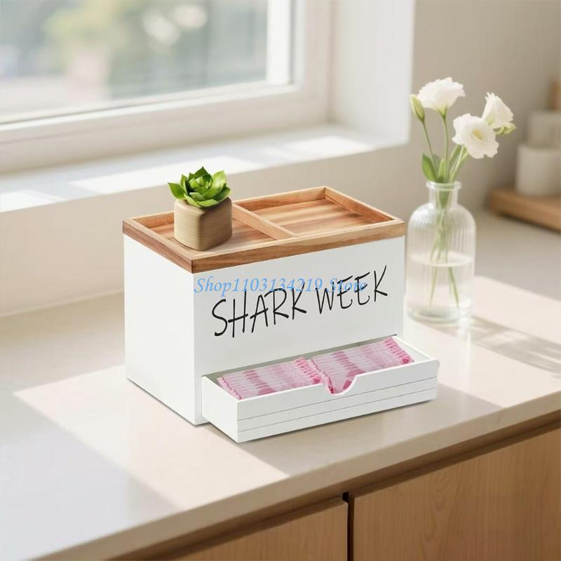 N5KC Dresser Top Storage Box W - Drawer Dresser White recension och pris