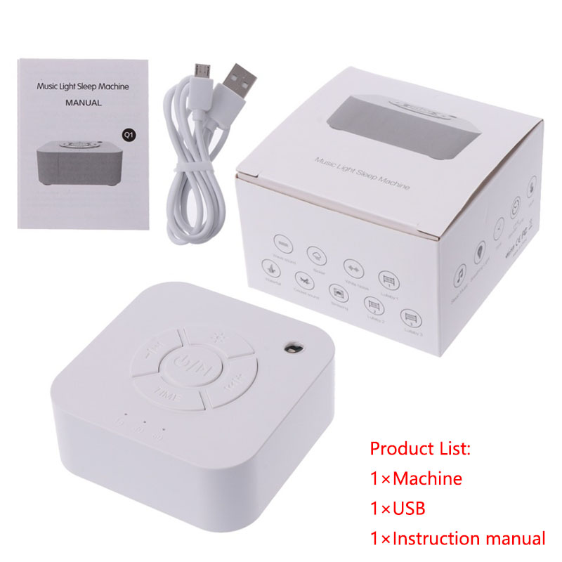 White Noise Machine USB Rechar - Baby Sound Machine White recension och pris
