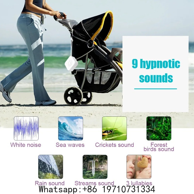 9 Soothing Sounds White Noise  - Baby Sound Machine White recension och pris
