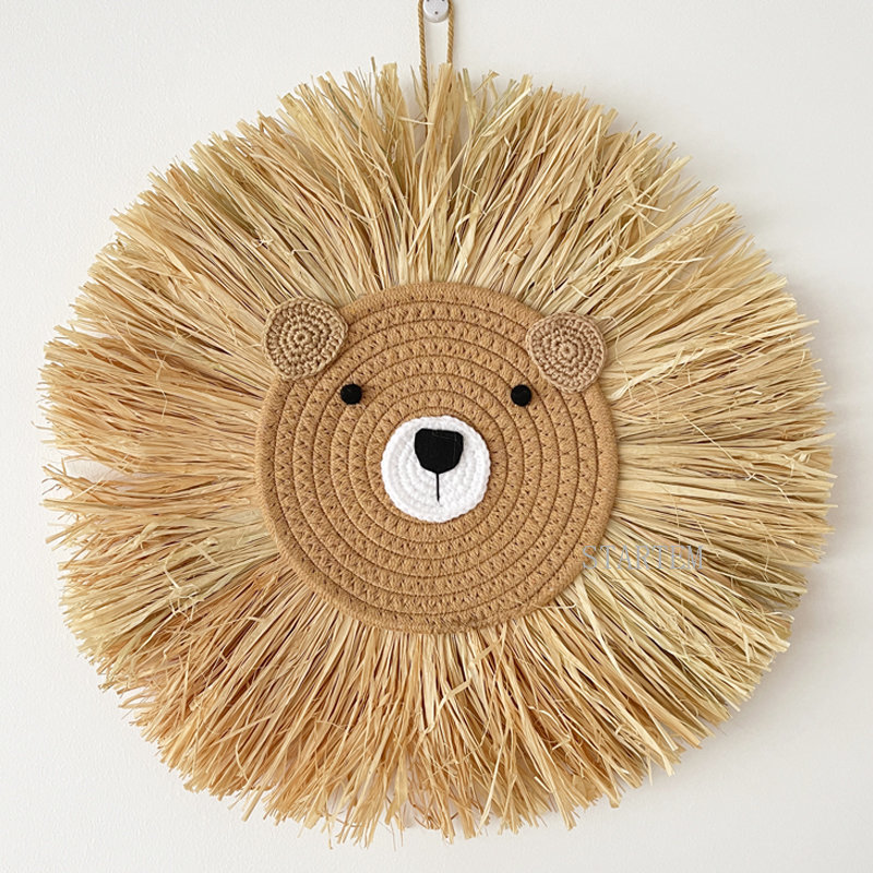 INS Nordic Handmade Lion Wall  - Baby Nursery Products recension och pris