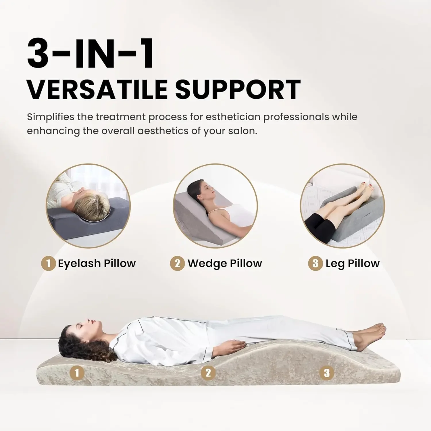 Lash Bed Foam Topper, Massage  - Changing Table Topper recension och pris