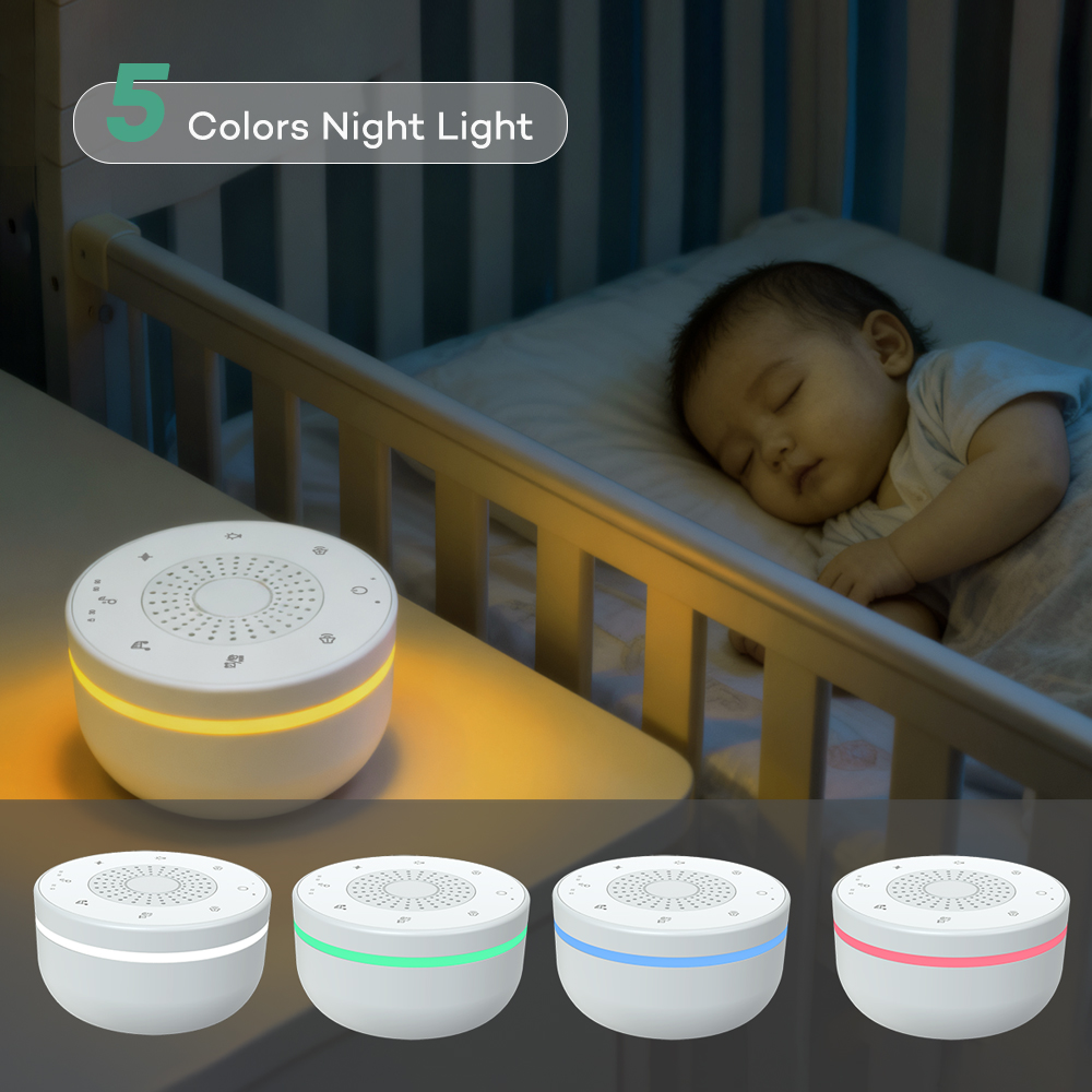 Baby White Noise Machine USB R - Baby Sound Machine White recension och pris