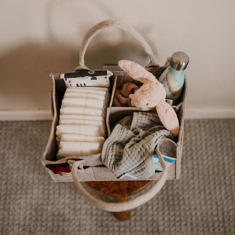 Diaper Caddy - Nursery Storage - Baby Nursery Organization Ideas recension och pris