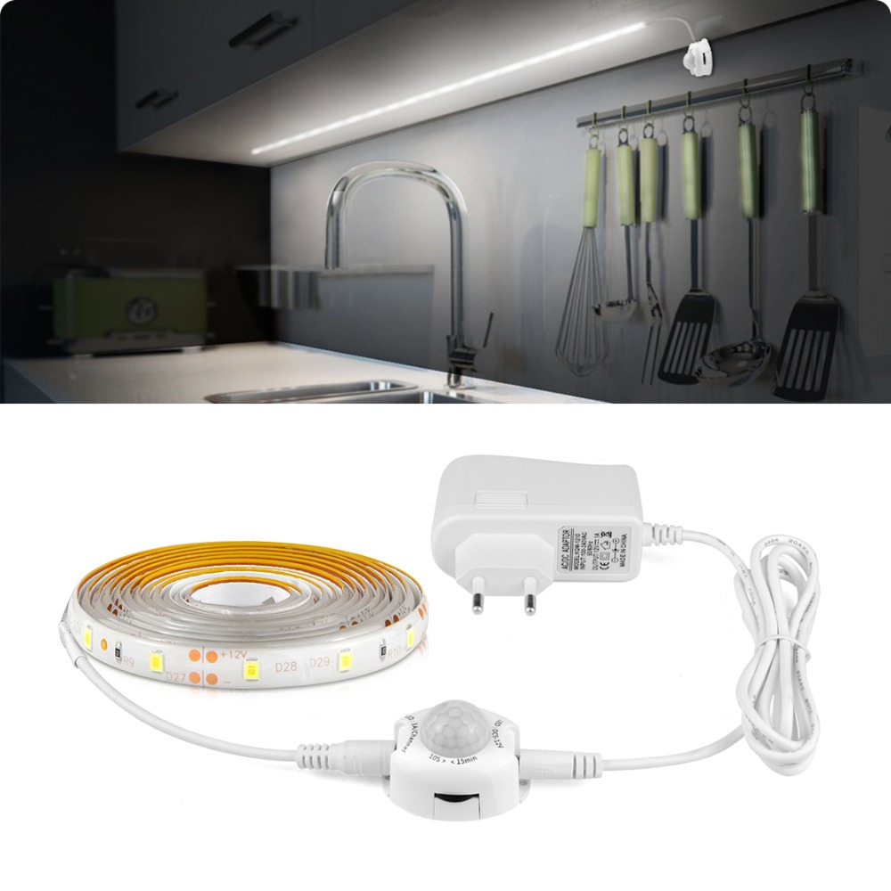 Wireless PIR Motion Sensor LED - Drawer Dresser White recension och pris