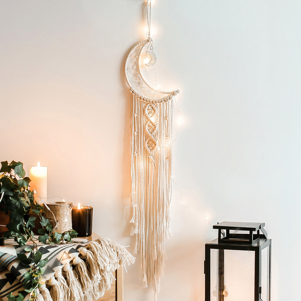 Macrame Dream Catcher Boho Hom - Baby Nursery Products recension och pris