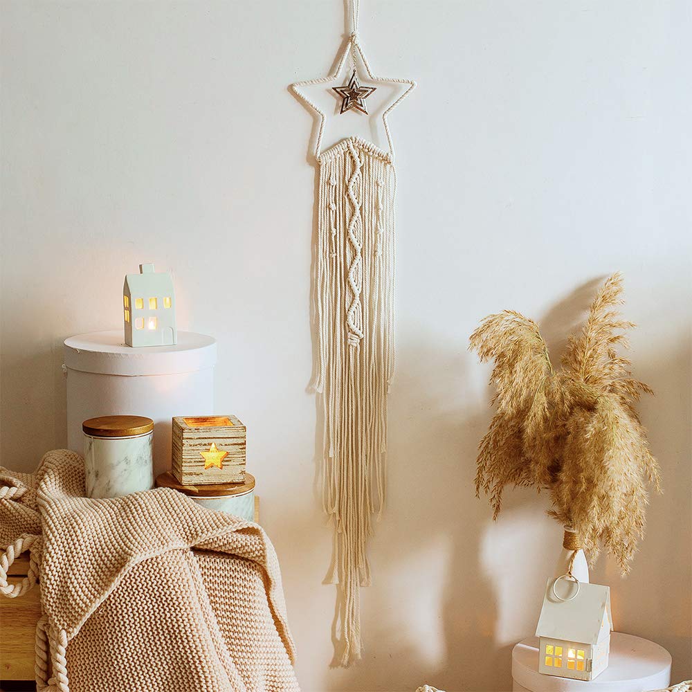 Macrame Dream Catcher Boho Hom - Baby Nursery Products recension och pris