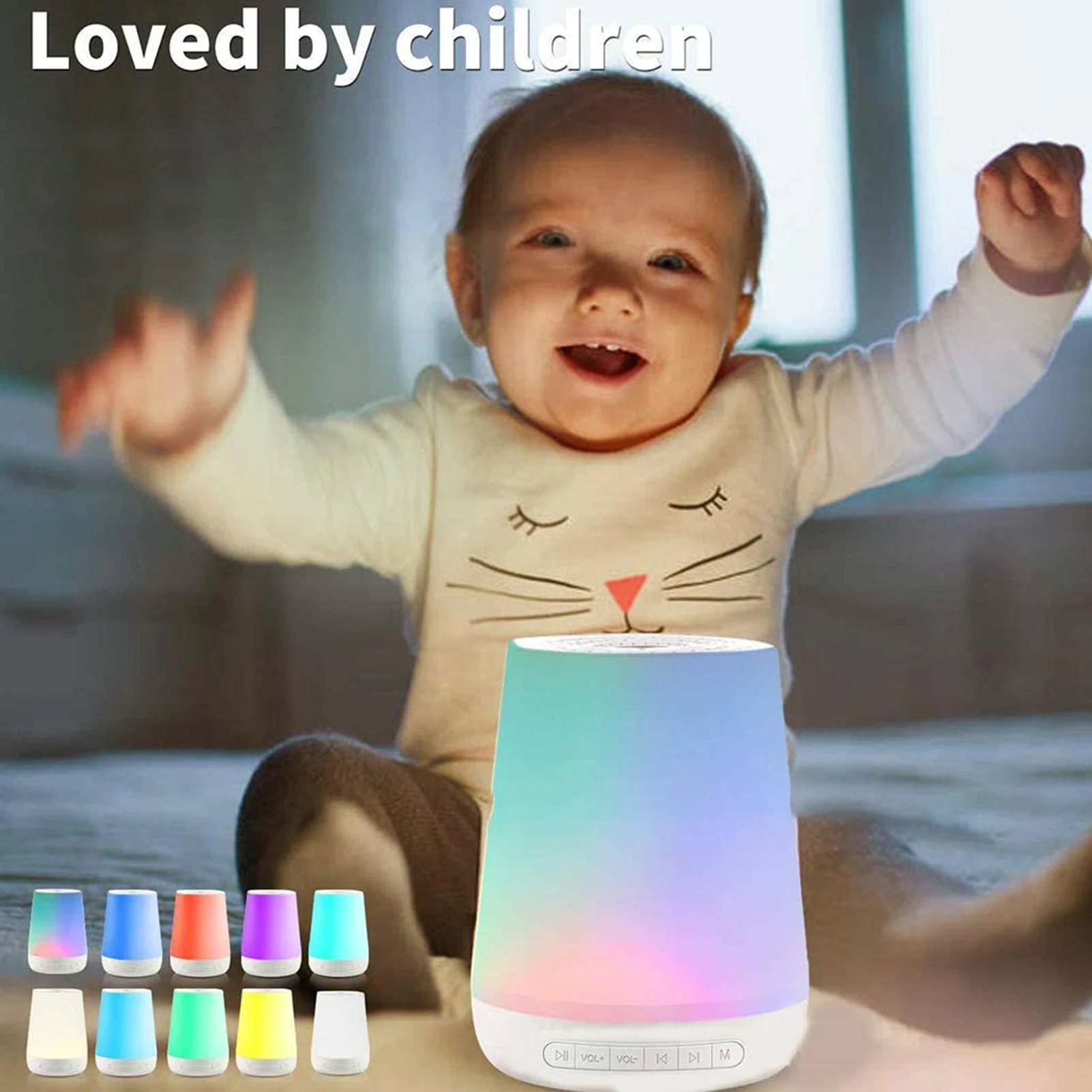 White Noise Sound Machine Baby - Baby Sound Machine White recension och pris