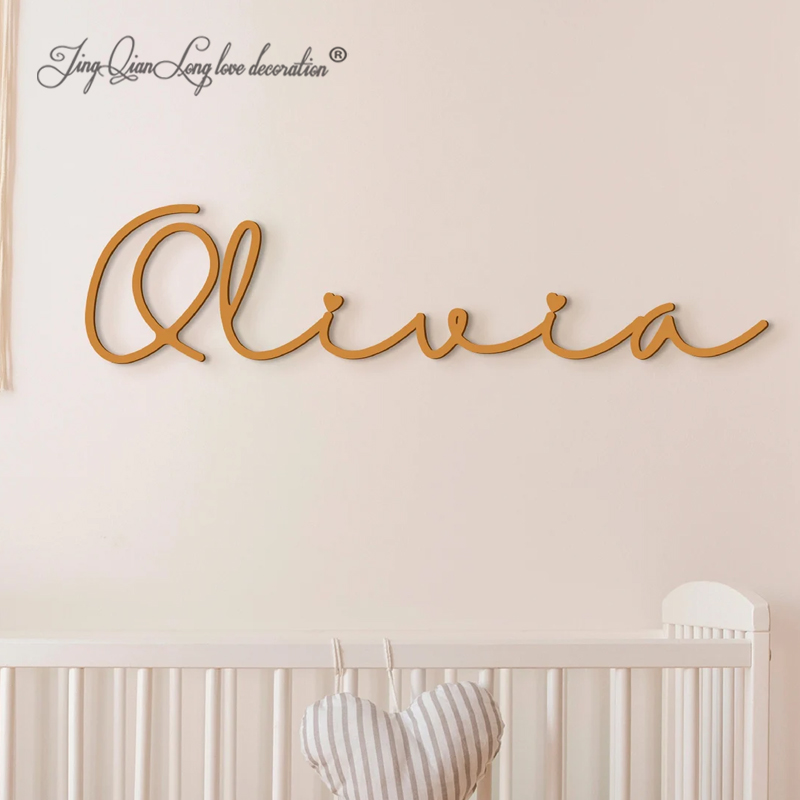 Custom Wooden Baby Name Sign,  - Baby Nursery Products recension och pris