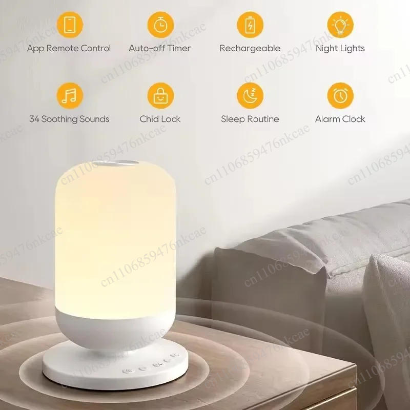 Tuya Wi-Fi White Noise Machine - Baby Sound Machine White recension och pris