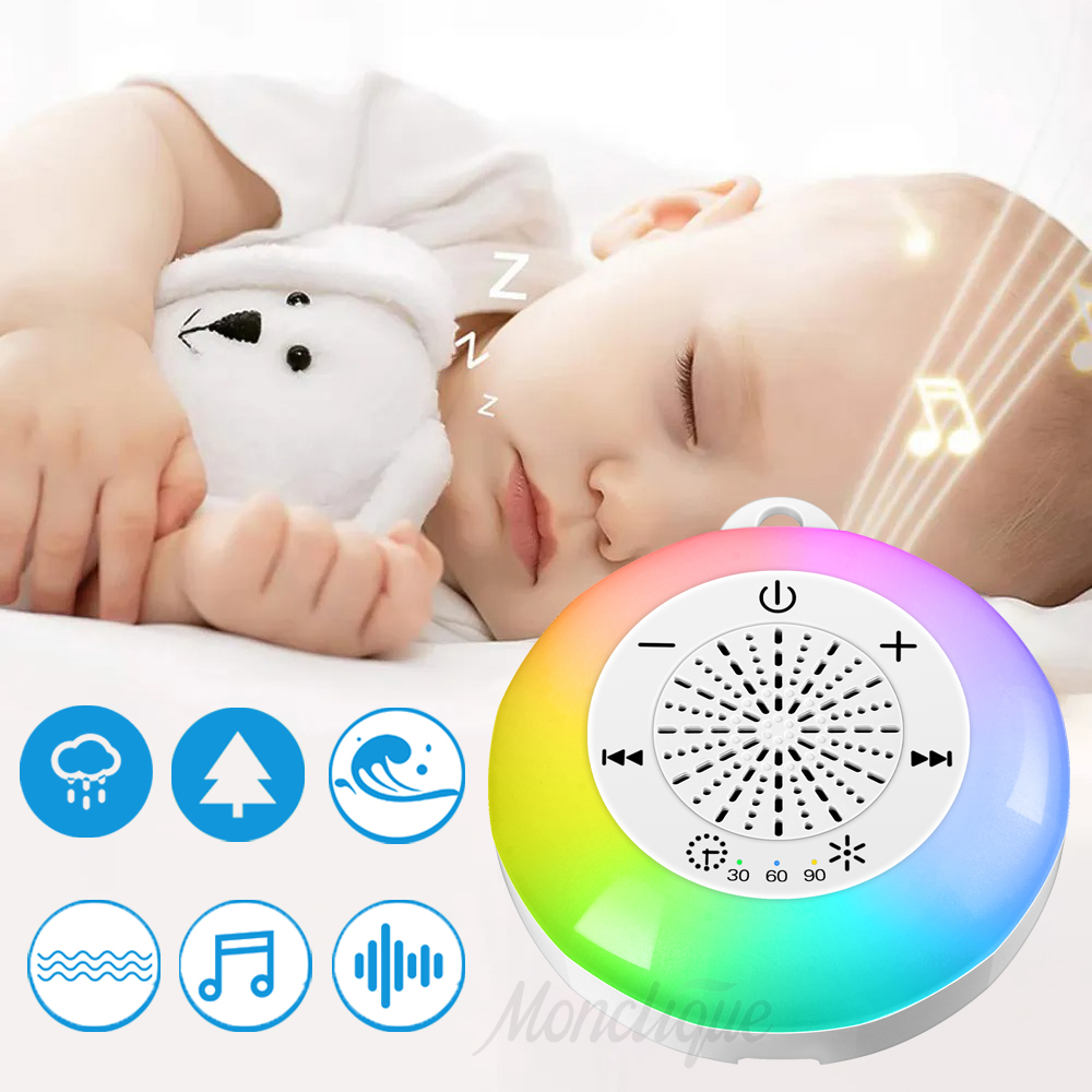 Baby Sleep White Noise Machine - Baby Sound Machine White recension och pris