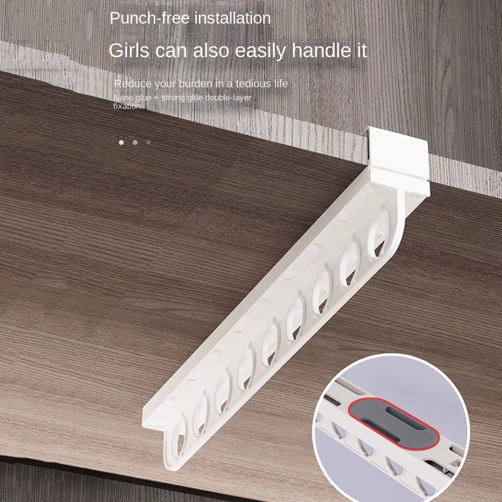 New Multifunctional Folding Ha - Drawer Dresser White recension och pris